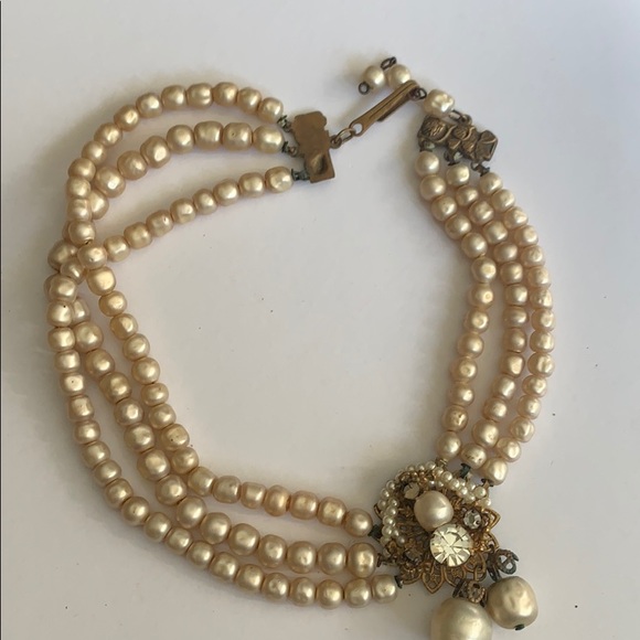 Jewelry - Antique pearl necklace choker